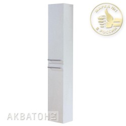 Шкаф навесной Акватон Логика 446-3, 26х163 см, белый