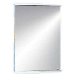 Зеркало Домино Классик-50, 51,5х70 см, белое