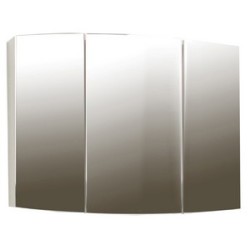 Шкаф-зеркало Valente Inizio In700 12Г, 70×57 см, белый