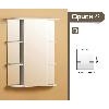 Шкаф-зеркало Koral Орион-55-2, 54х73 см, белый