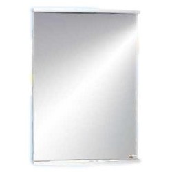 Зеркало Домино Классик-55, 56,5х70 см, белое