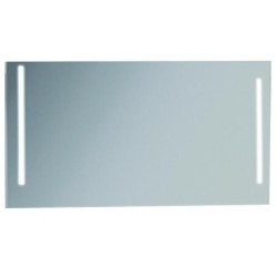 Шкаф-зеркало Акватон Мадрид-120, 120х75 см, светильник, белый